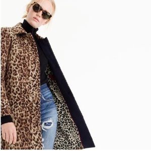 EUC Snow Leopard Wool Jacket 🐆 🐆